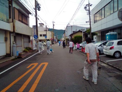 清掃活動風景