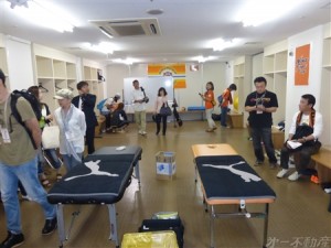 IAIスタジアム日本平のロッカールーム見学